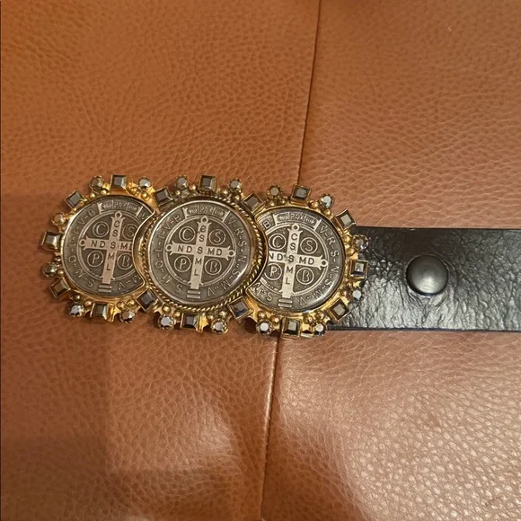 VIRGINS SAINTS & ANGELS VSA Belt Strap Size L in Black - Picture 6 of 7